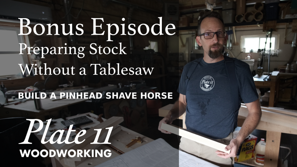 Prepping Stock Without A Tablesaw